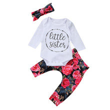 Load image into Gallery viewer, Newborn Infant Toddler Baby Cotton Shirt Tops Pant Headband